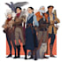 fantasy dnd party and dnd design