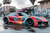 wrap design livery racing car and itasha design car