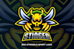 design excellent mascot, bee, hornet logo