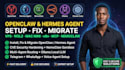 fix build openclaw hermes multi agent paperclip crew lindy ai n8n rag make com