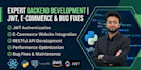 build django backend, rest API and jwt authentication and stripe paypal payments