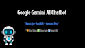 integrate google gemini ai chatbot into your website or web app