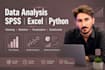clean and analyze data with python, spss, excel