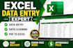 do fast accurate data entry