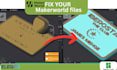 retopology your 3d model, uv unwrap and make it game ready, stl repair