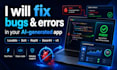 fix bugs in your lovable, bolt, base44, replit or v0 vibe coding app