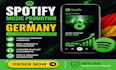 do spotify music promotion ,german spotify music promotion