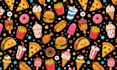 cute dog pattern simple doodle pet pattern pattern design