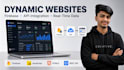 build a dynamic website with firebase and api
