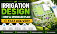 do irrigation design irrigation plan drip irrigation sprinkler system landscape