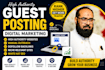 provide niche relevant technology guest posting, backlinks, outreach services