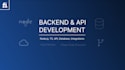build a custom API or backend with nodejs