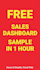 free sample make shopify daraz sales dashboard in 1 hour excel