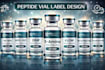 design, redesign, modify, edit or recreate, vectorize, fix your peptide label