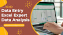 do fast microsoft excel data entry, data cleaning and pdf to conversion