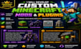 develop a custom minecraft mod or plugin for fabric, forge, or neoforge