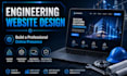 design a professional engineering website for your business
