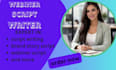 write a high converting webiner script, slides, and sales funnel script
