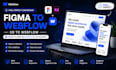 convert figma to webflow website, xd to webflow, responsive webflow design