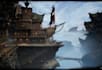 do stylized low poly 3d game environment unity level 3d map game ready scene ue5