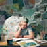 create a hand drawn illustration