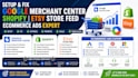 setup fix google merchant center shopify gmc etsy store feed shopping ads expert