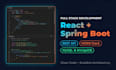 develop react and spring boot full stack web application