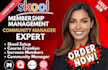 build skool community membership onboarding content gamification management