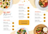 design professional restaurant food menu in canva