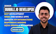 build bubble io saas mvp app bubble website developer, bubble saas mvp developer