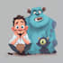 draw a cartoon illustration