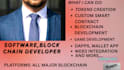 be frontend,backend fullstack blockchain developer,web3 wallet dapp,pump token