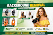 do professional background removal and image cutout service