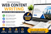 create SEO friendly web content