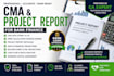 prepare cma data and project report for bank loan