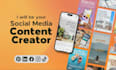 create engaging social media content, captions and post ideas