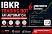 develop trading bot using interactive brokers API ibkr