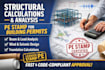 do wind and seismic structural analysis with engineer certification