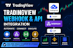 create tradingview webhook bot and api integration