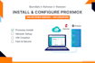 install and setup configure proxmox on hetzner server and vm