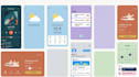 design visually stunning UI UX interfaces