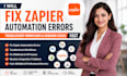 fix zapier automation errors troubleshoot workflows and webhook issues fast
