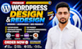 design, redesign, and develop a responsive wordpress website using elemen