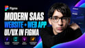 design saas website and web app UI UX as a figma expert