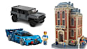 design a custom lego house, car moc with 3d model, instructions and xml partlist