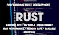 build high performance backend API cli tools and webassembly apps in rust