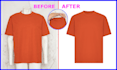 create symmetrical ghost mannequin and neck joint
