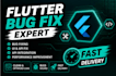fix flutter bugs, UI issues, and API integration fast