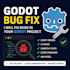 debug and repair godot scripts and scenes