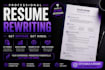 rewrite your busted resume